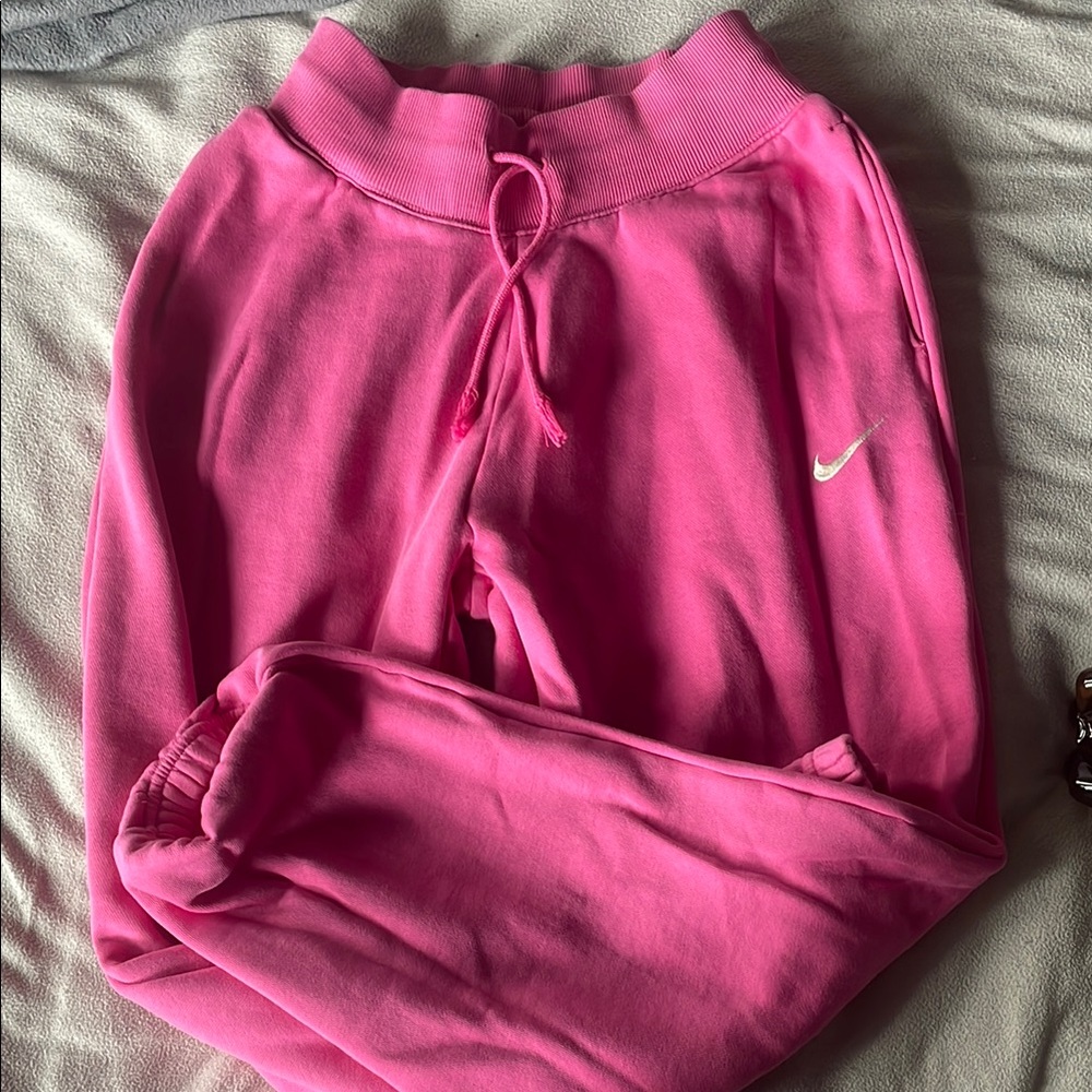 Nike Kids Bright Pink Joggers